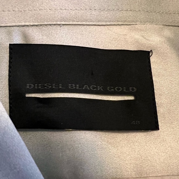 Silk texture floral button up shirt - Picture 2 of 3